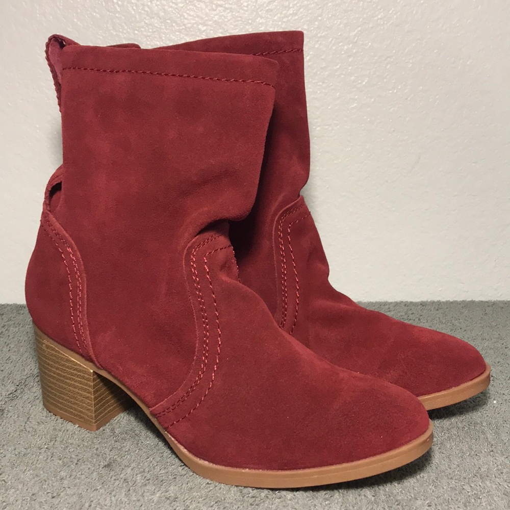 White Mountain Bihari Block-Heel Slouchy Boot